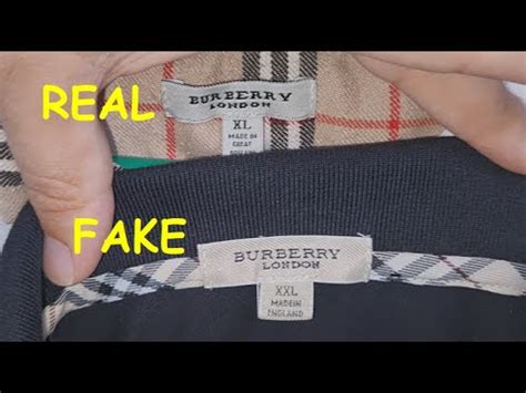 burberry real vs fake polo|authentic burberry clothing.